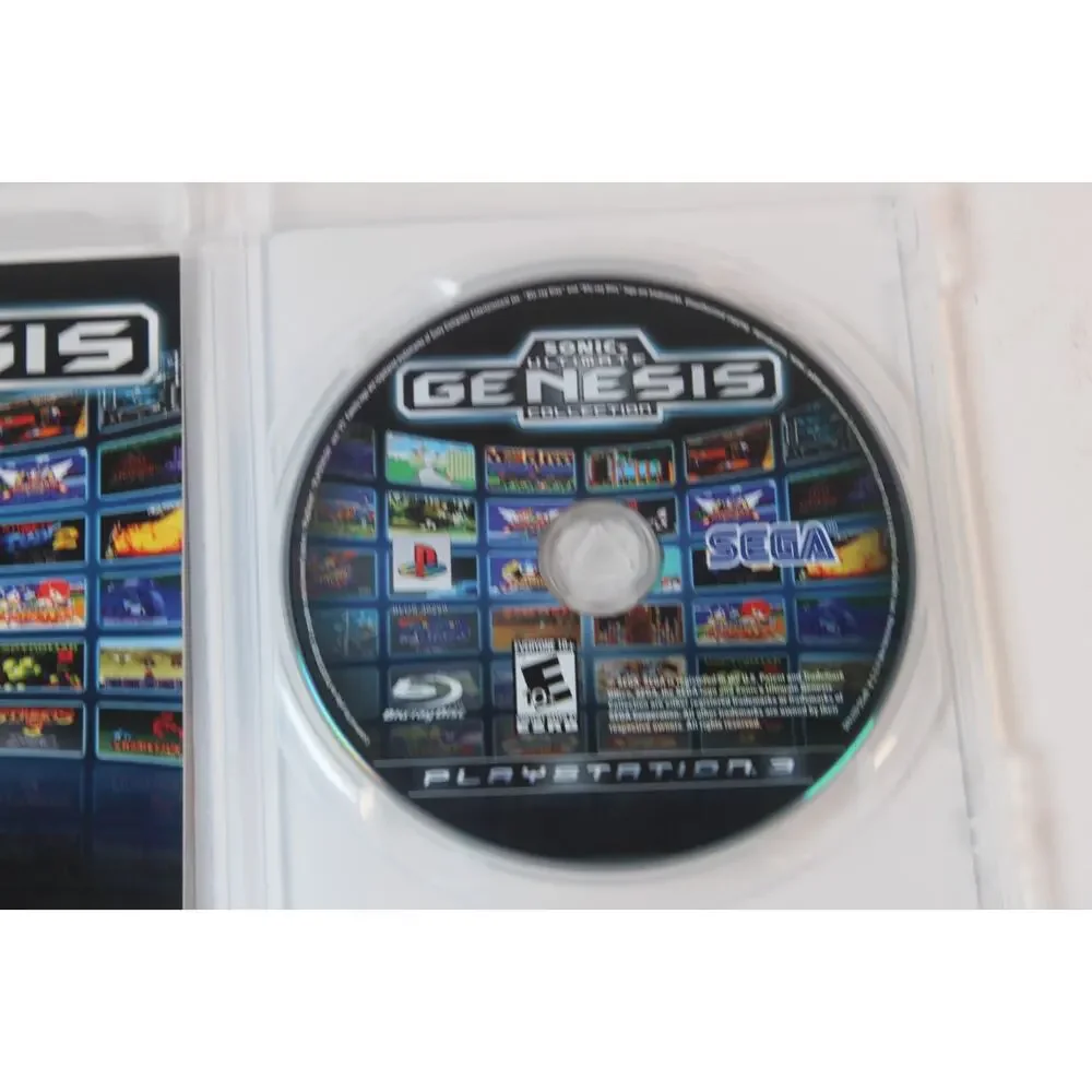 Sonic's Ultimate Genesis Collection (Sony PlayStation 3, PS3 2009) Complete